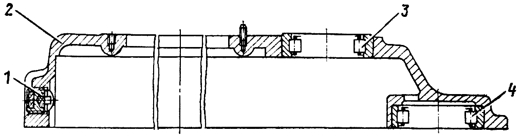 Кожух бортового редуктора Кожух бортового редуктора
