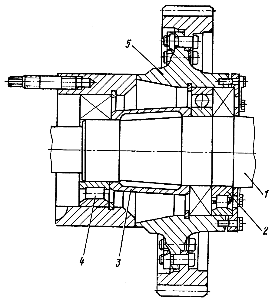 Ступица с полуосью Ступица с полуосью